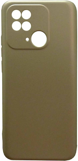SiiPro Soft Back Cover Metalic 2mm Auriu (Redmi 10C)