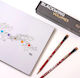 Blackwing Drawing Mechanical Pencil Wooden with Eraser 12 Pieces Black