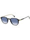 David Beckham Sunglasses with Black Plastic Frame and Blue Gradient Lens DB 1140/S 807/08