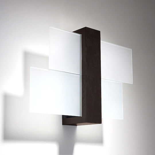 Sollux Feniks Leuchte Wand Braun 50x20x20cm