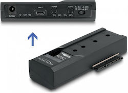 DeLock Hard Disk Docking Station for 2 SATA Hard Disks with USB-C / Thunderbolt Connection 64252 DeLock Hard Disk Docking Station for 2 SATA Hard Disks with USB-C / Thunderbolt Connection 64252
