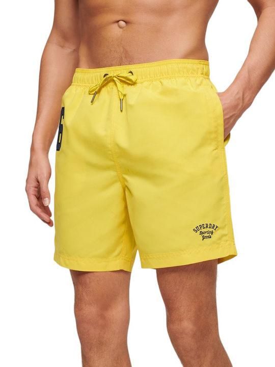 Superdry D2 Ovin Vintage Polo Ανδρικό Μαγιό Σορ...