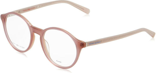 Tommy Hilfiger Γυναικείος Κοκκάλινος Σκελετός Ροζ TH1841 35J