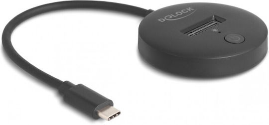 DeLock Docking Station Σκληρών Δίσκων PCIe/SATA M.2 (2230)" / M.2 (2242)" / M.2 (2260)" / M.2 (2280)" με σύνδεση USB-C (64254)