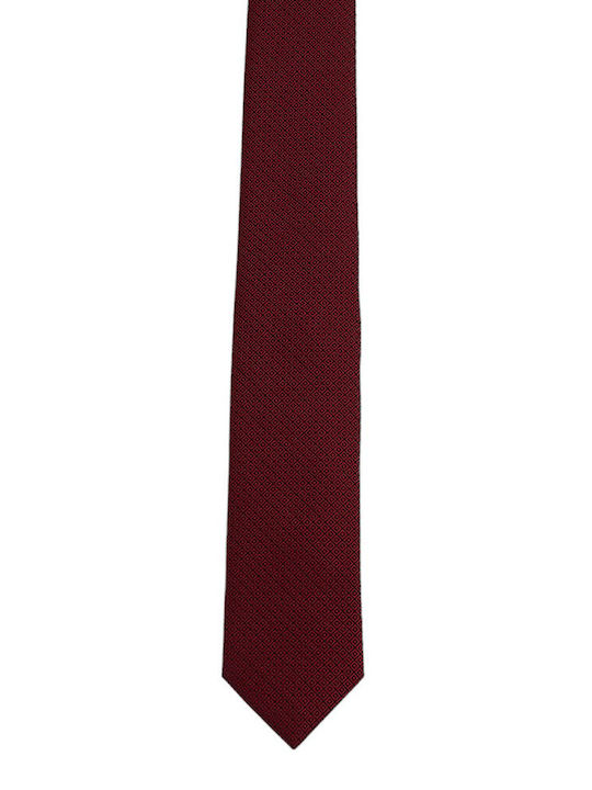 Hugo Boss Ανδρική Γραβάτα σε Κόκκινο Χρώμα