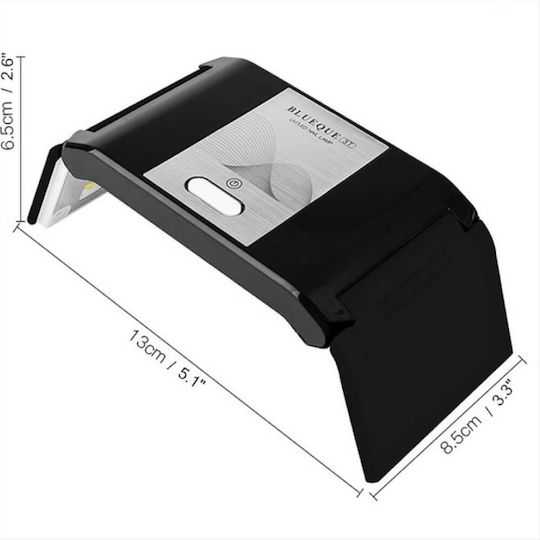 Bq-3t Nail Polish Curing Lamp UV / LED 36W Black