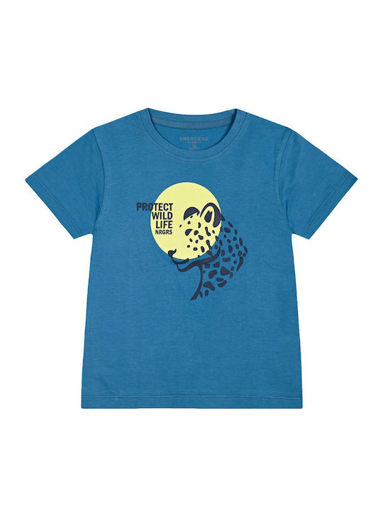 Energiers T-shirt Γαλάζιο