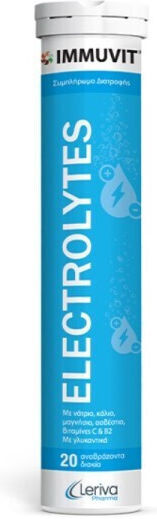 Leriva Pharma Immuvit Electrolytes Lemon 20 eff. tabs