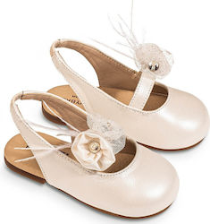 Babywalker Ivory Baptism Leather Pumps