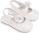 Babywalker White Baptism Leather Pumps