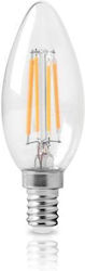 Fos me LED крушка 6W за фасунга E14 и форма C35...