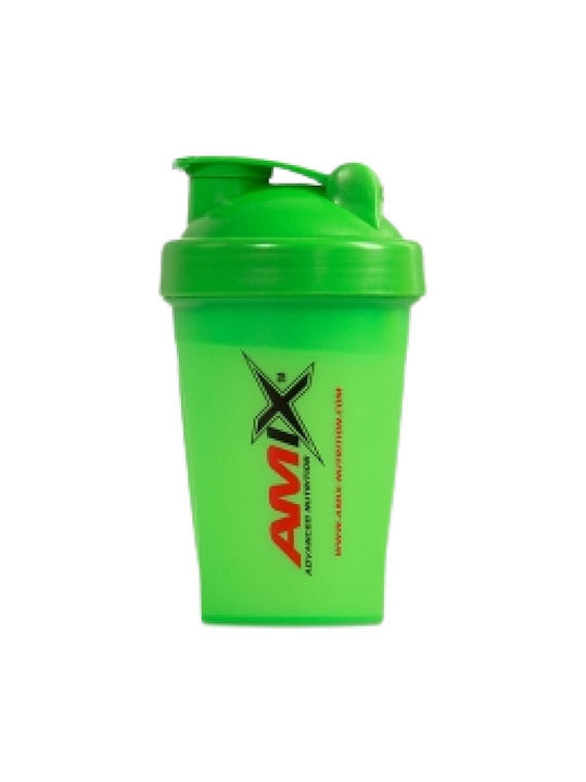 Amix Shaker Πρωτεΐνης 400ml Πλαστικό Πράσινο