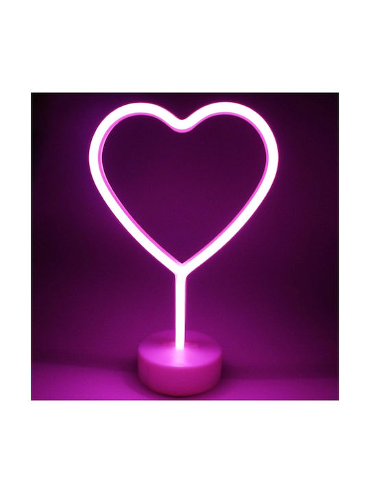 Table Decorative Lamp LED Battery Pink