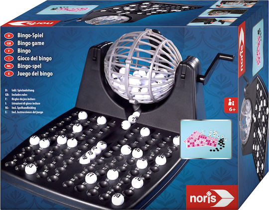 Brettspiel Bingo für 2-4 Spieler 6+ Jahre (GER) Noris