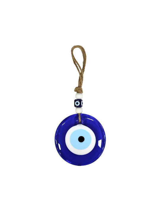 Hanging Lucky Charm Burner Blue made of Glass 1pcs