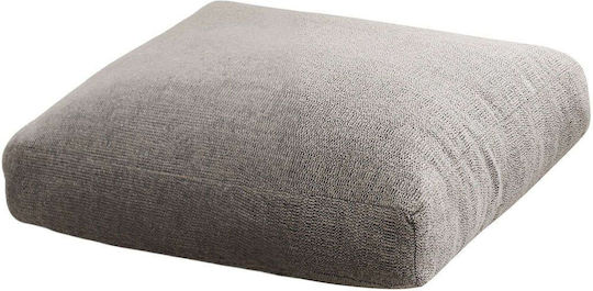 Πουφ Nackenrolle Grey 70x70x27cm
