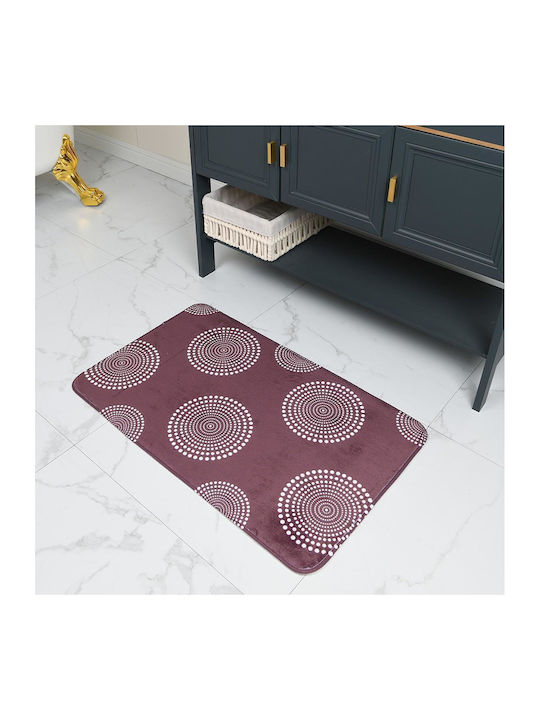Inter Ceramic Covoraș de Baie ICSC203PBM Violet 50x80buc