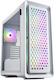 FSP/Fortron CUT593 Ultra Tower Computer Case with RGB Lighting White