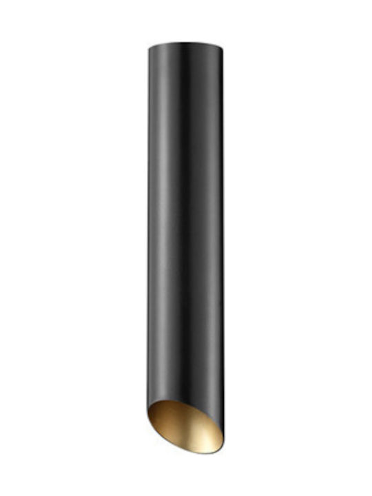 Luma Single Spot with Socket GU10 in Black Color Black Copper