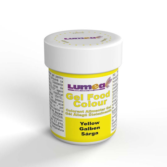 Lumea Lebensmittelfarbe in Gel-Form Gelb 1Stück 30gr