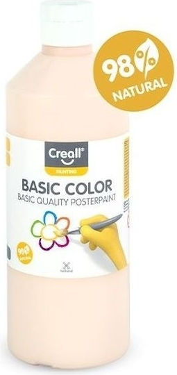 Creall Basic Tempera Paints Pastel Peach 24 500ml 1pcs