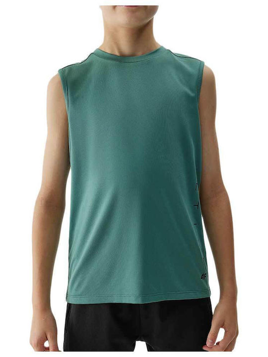 4F Kids' Shirt Sleeveless Green