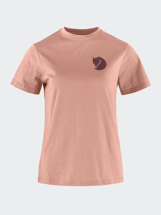 Fjallraven Γυναικείο T-shirt Ροζ
