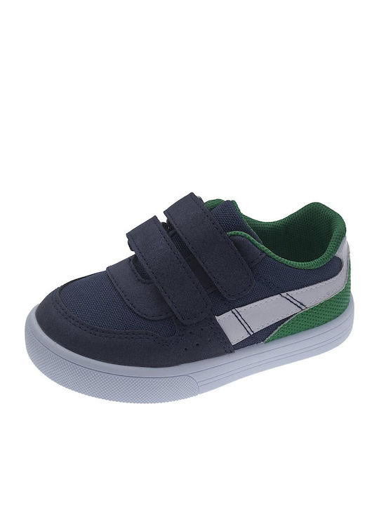Fulton Παιδικά Sneakers με Σκρατς Μπλε