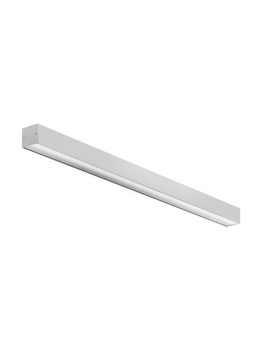 PXF Lighting Φωτιστικό Οροφής Εξωτερικού Χώρου με Ενσωματωμένο LED σε Γκρι Χρώμα PX4070122