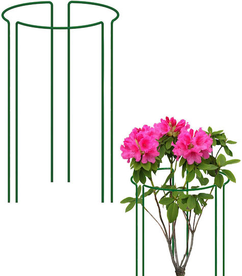 Eldrut Turnuri De Plante Metalice Verzi 75x25cm 3 Bucăți