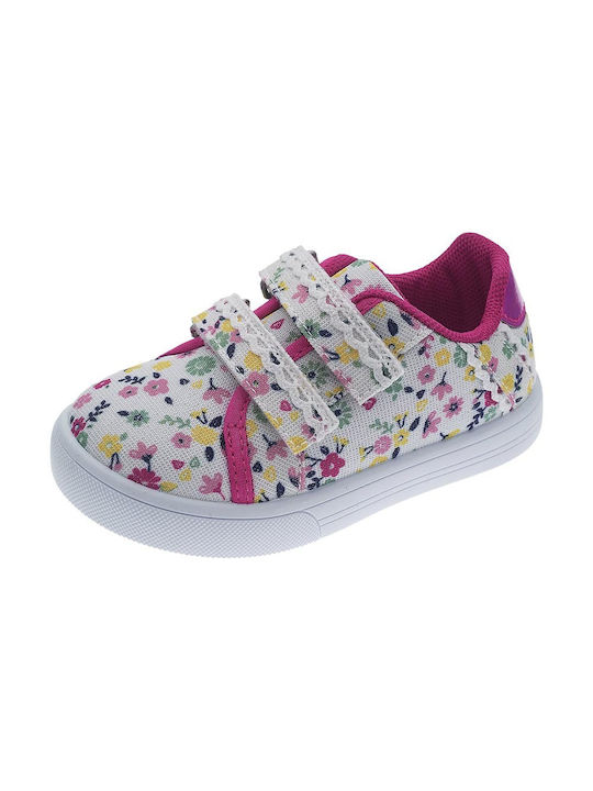 Chicco Kids Sneakers with Scratch White