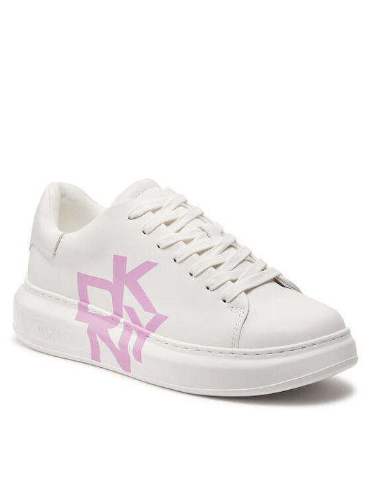 DKNY Γυναικεία Sneakers Λευκό