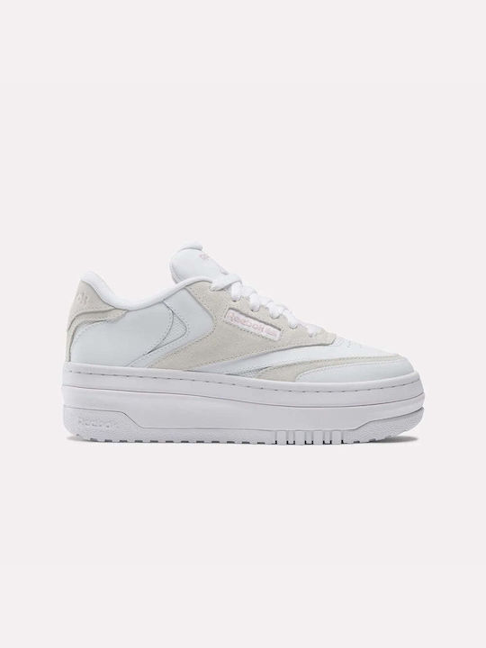 Reebok Club C Extra Femei Sneakers White / Ashlil / Purg