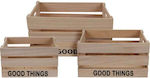 Koopman Decorative Crate Garden Wooden 36pcsx26pcsx18pcs KR2002000