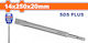 Wadfow Καλέμι με Υποδοχή SDS Plus 250x20mm