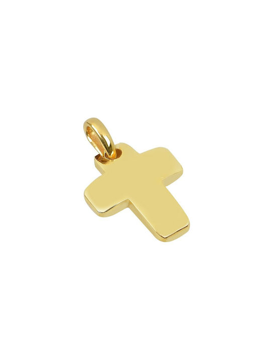 Herren Gold Kreuz 14K