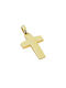 Herren Gold Kreuz 14K