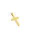 Herren Gold Kreuz 14K