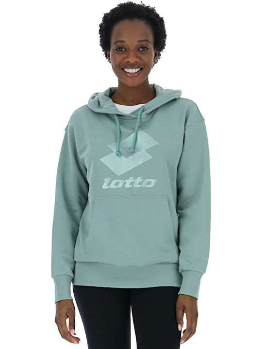 Lotto Women's Sweatshirt Hooded Light Blue