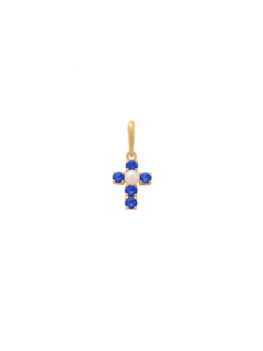 Margaritari Gold Cross 14K