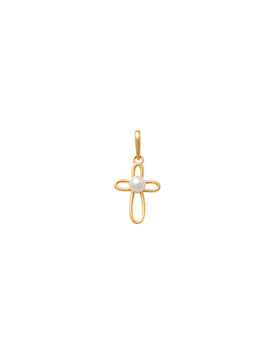 Margaritari Gold Cross 14K