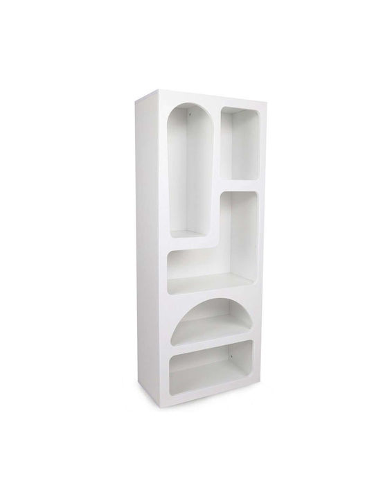 Bookcase Venus White 60x32x150cm