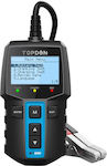 Topdon Analog Battery Tester with Crocodile Clips TD-BT100