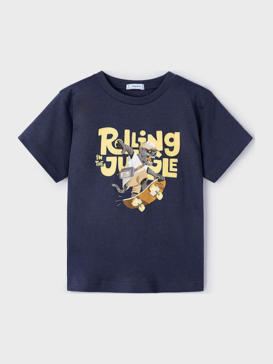 Mayoral Kids' T-shirt Navy Blue