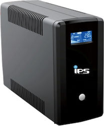 IPS IPS UPS 1200VA Line-Interactive 720W with 3 Schuko AC Outlets