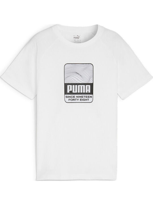 PUMA Kids Top White