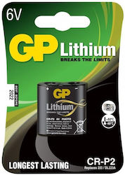 GP Batteries Μπαταρία Λιθίου CR-P2 6V 1τμχ