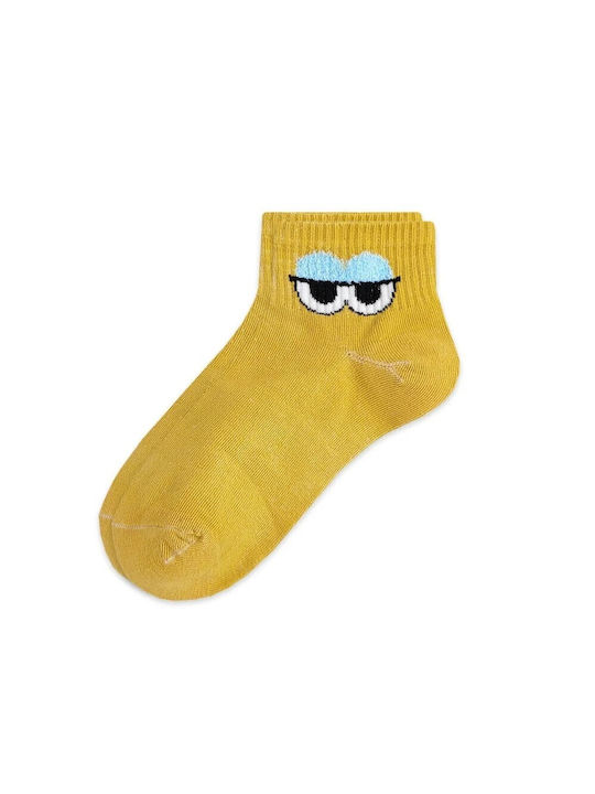 Laniobear Kids' Socks Mustard