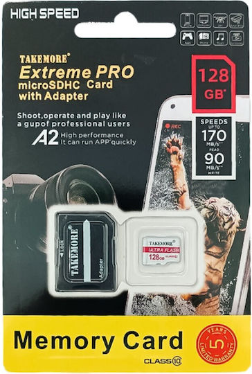 Takemore Takemore microSDHC 128GB Class 10 170MB/s