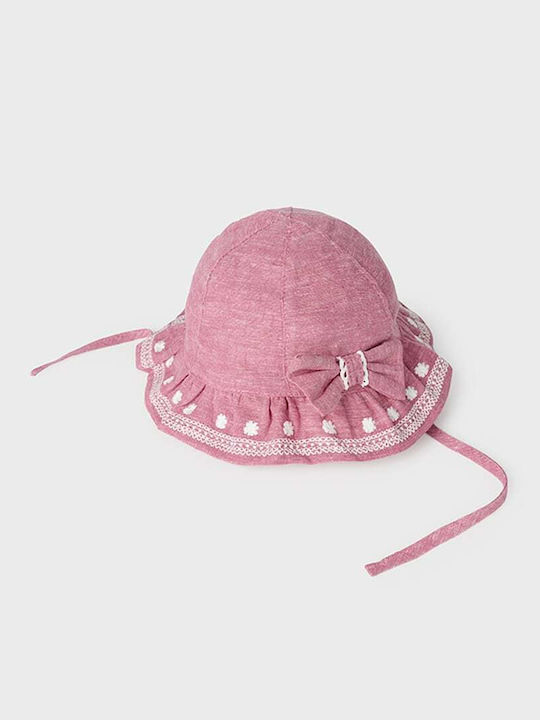 Mayoral Παιδικό Καπέλο Υφασμάτινο Ροζ